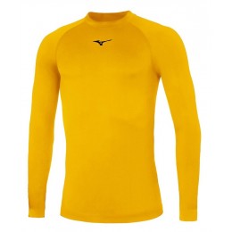 Mizuno Maglia Termica Intima Core Manica Lunga Giallo/Blu